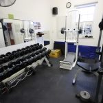 The gym at Donkin Country guest house accommodation in Beaufort West