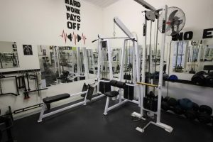 The gym at Donkin Country guest house accommodation in Beaufort West