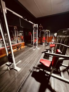 The gym at Donkin Country guest house accommodation in Beaufort West