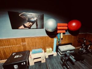 The gym at Donkin Country guest house accommodation in Beaufort West