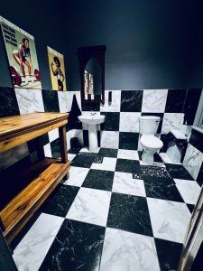 The gym at Donkin Country guest house accommodation in Beaufort West