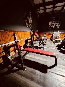 The gym at Donkin Country guest house accommodation in Beaufort West